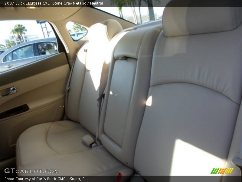 Stone Gray Metallic / Neutral 2007 Buick LaCrosse CXL