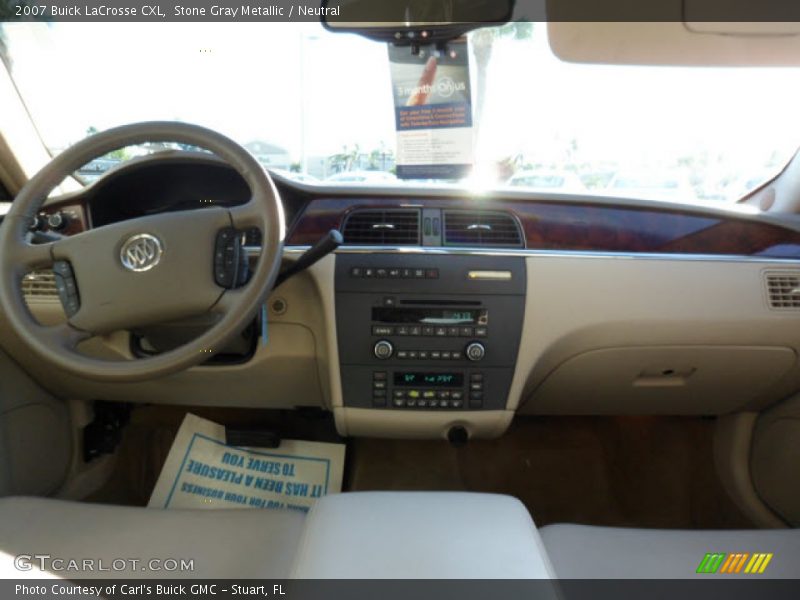 Stone Gray Metallic / Neutral 2007 Buick LaCrosse CXL