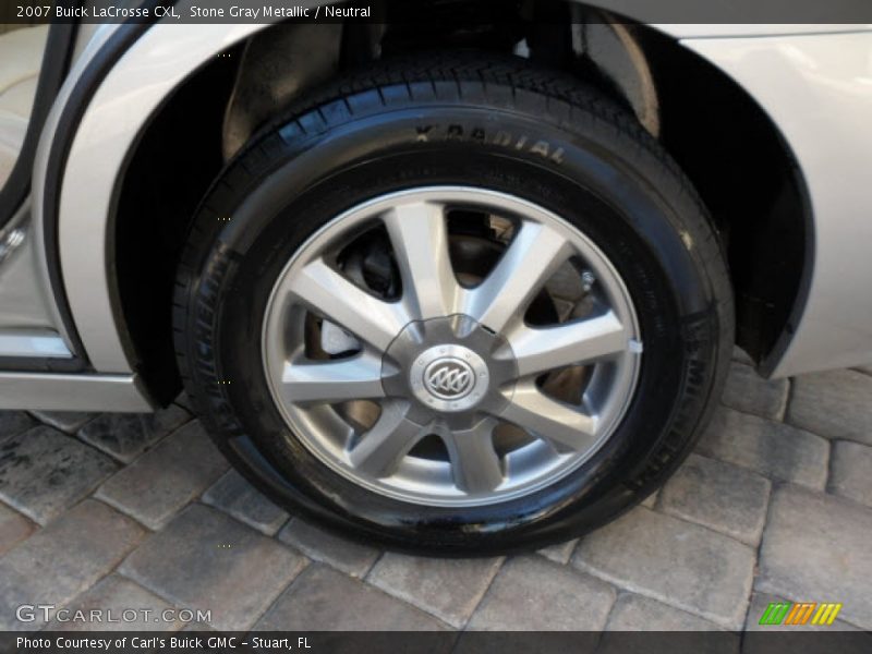Stone Gray Metallic / Neutral 2007 Buick LaCrosse CXL