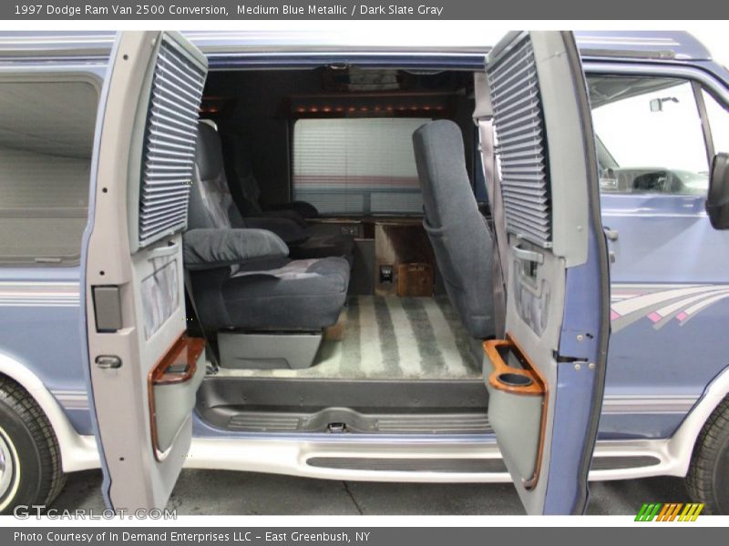Medium Blue Metallic / Dark Slate Gray 1997 Dodge Ram Van 2500 Conversion
