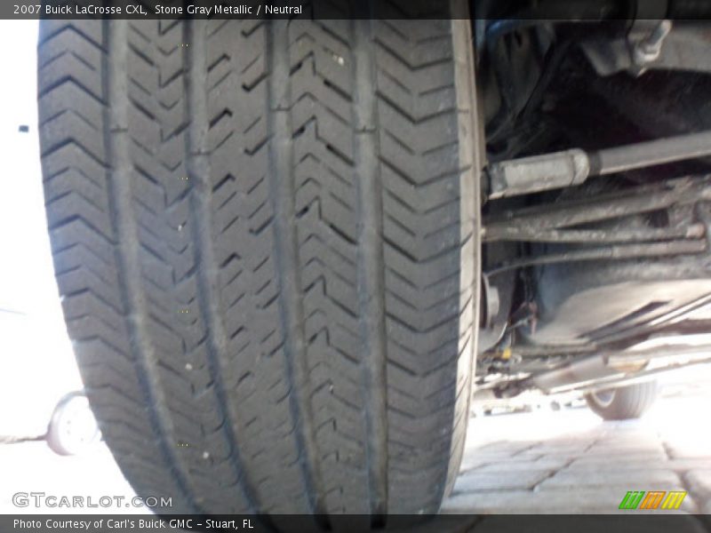 Stone Gray Metallic / Neutral 2007 Buick LaCrosse CXL