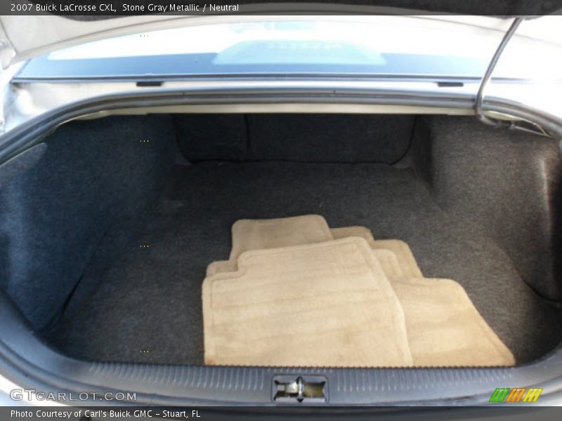 Stone Gray Metallic / Neutral 2007 Buick LaCrosse CXL
