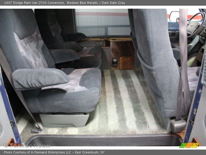 Medium Blue Metallic / Dark Slate Gray 1997 Dodge Ram Van 2500 Conversion