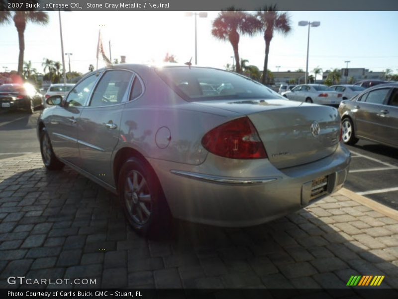 Stone Gray Metallic / Neutral 2007 Buick LaCrosse CXL