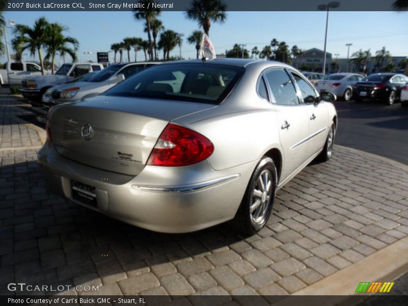 Stone Gray Metallic / Neutral 2007 Buick LaCrosse CXL