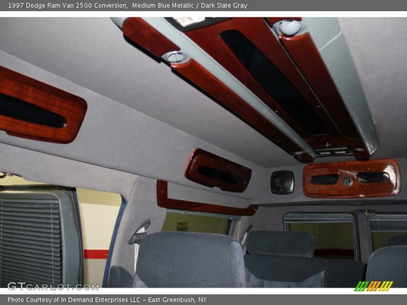 Medium Blue Metallic / Dark Slate Gray 1997 Dodge Ram Van 2500 Conversion