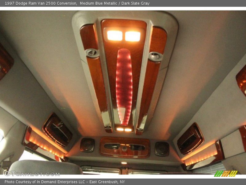 Medium Blue Metallic / Dark Slate Gray 1997 Dodge Ram Van 2500 Conversion