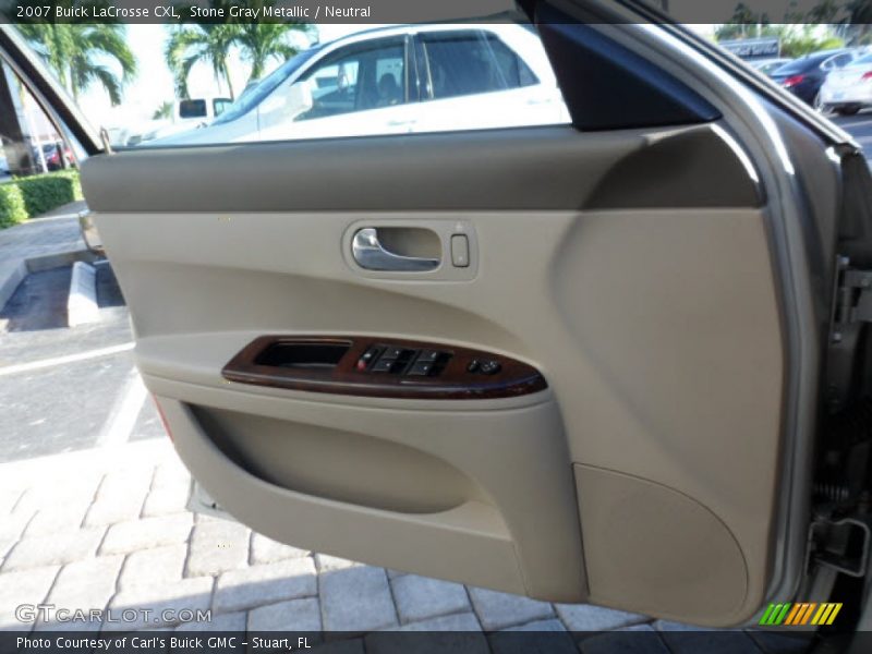 Stone Gray Metallic / Neutral 2007 Buick LaCrosse CXL