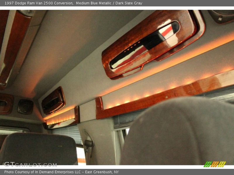 Medium Blue Metallic / Dark Slate Gray 1997 Dodge Ram Van 2500 Conversion