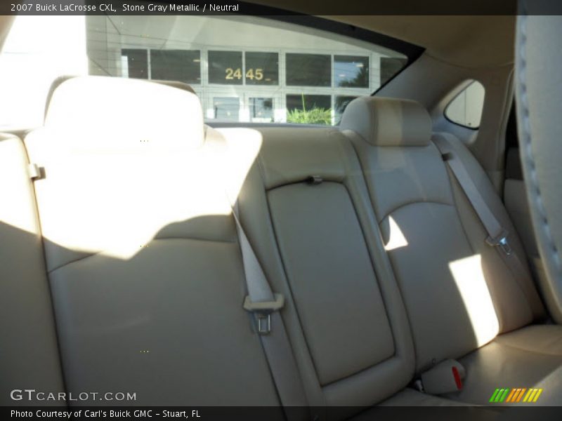 Stone Gray Metallic / Neutral 2007 Buick LaCrosse CXL
