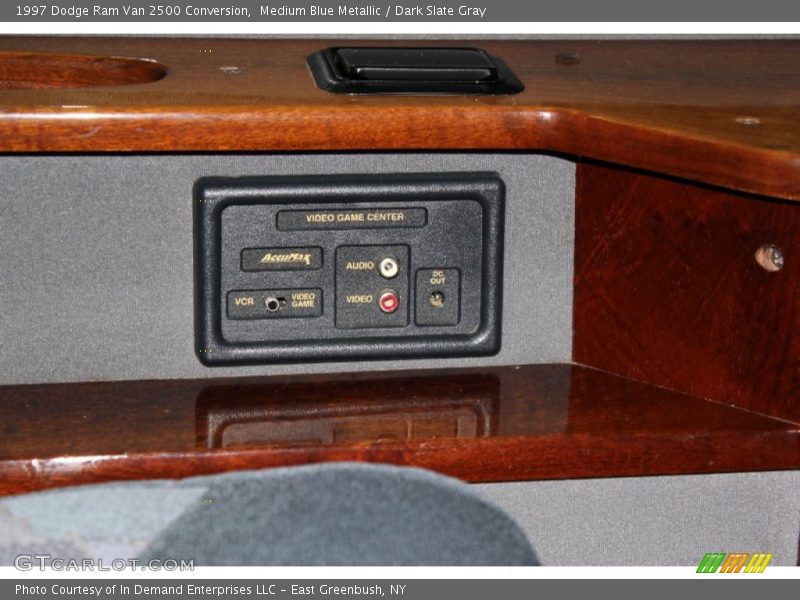 Medium Blue Metallic / Dark Slate Gray 1997 Dodge Ram Van 2500 Conversion