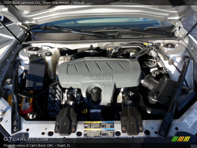 Stone Gray Metallic / Neutral 2007 Buick LaCrosse CXL