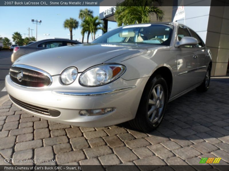 Stone Gray Metallic / Neutral 2007 Buick LaCrosse CXL