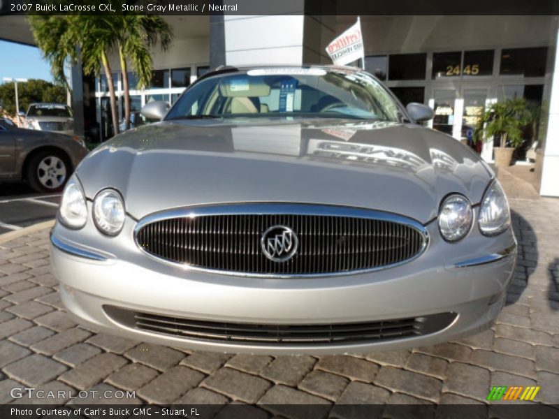 Stone Gray Metallic / Neutral 2007 Buick LaCrosse CXL