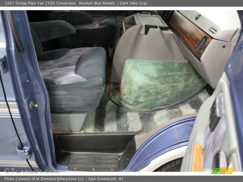 Medium Blue Metallic / Dark Slate Gray 1997 Dodge Ram Van 2500 Conversion