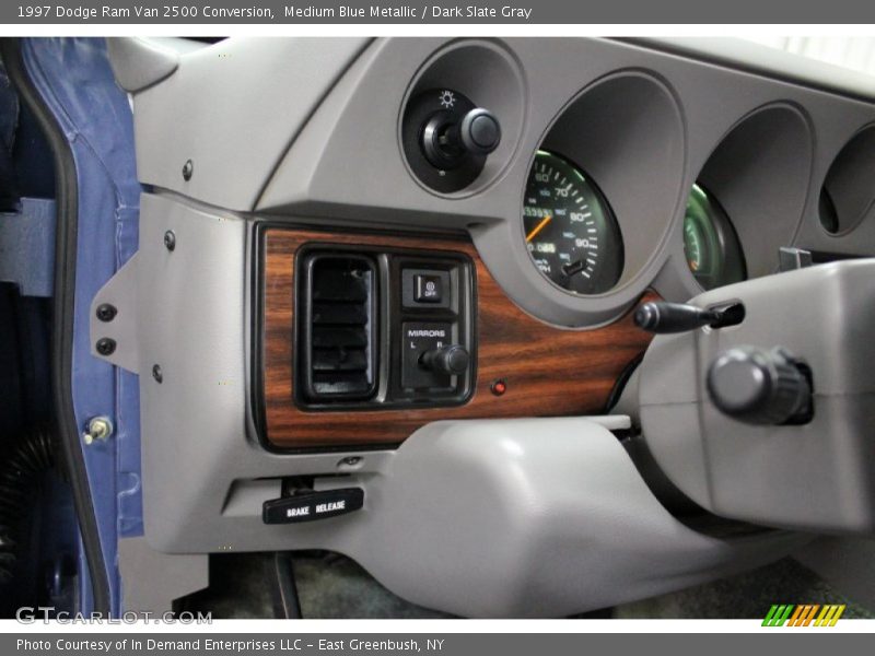 Medium Blue Metallic / Dark Slate Gray 1997 Dodge Ram Van 2500 Conversion