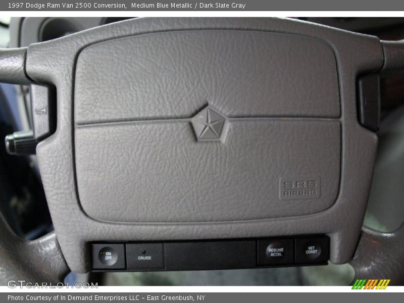 Medium Blue Metallic / Dark Slate Gray 1997 Dodge Ram Van 2500 Conversion