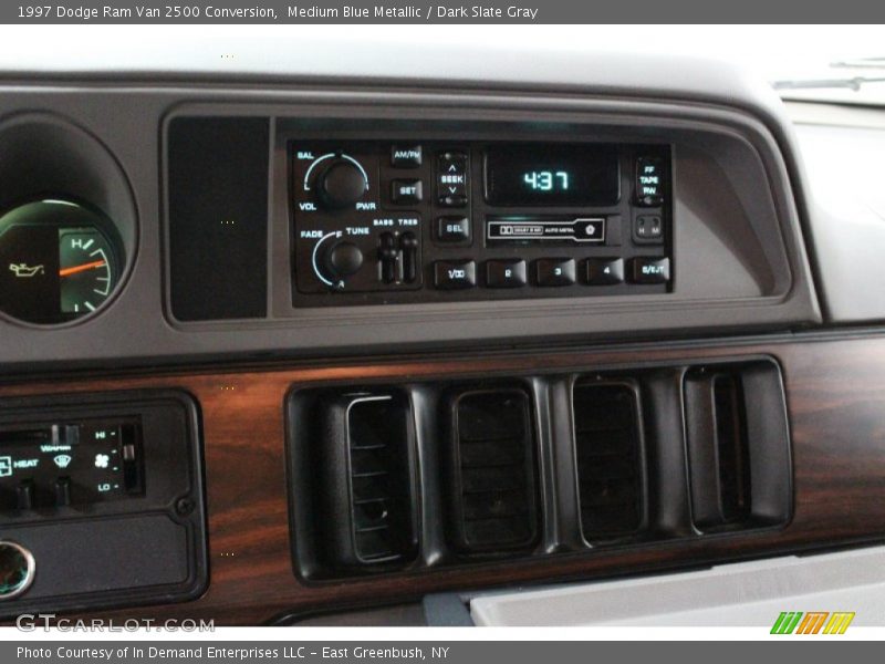 Medium Blue Metallic / Dark Slate Gray 1997 Dodge Ram Van 2500 Conversion