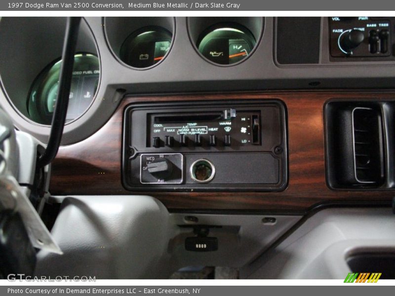 Medium Blue Metallic / Dark Slate Gray 1997 Dodge Ram Van 2500 Conversion