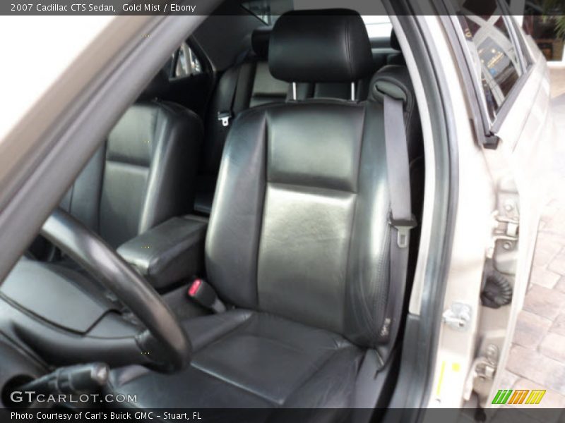 Gold Mist / Ebony 2007 Cadillac CTS Sedan