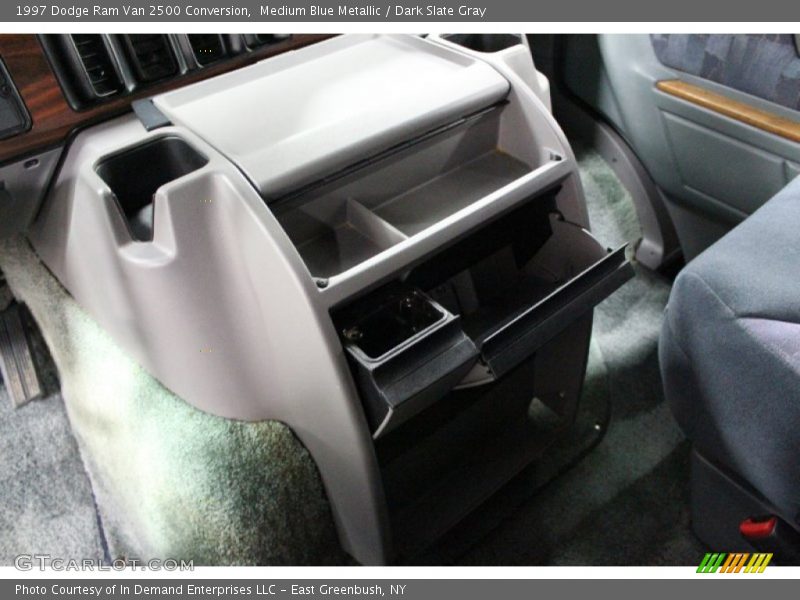 Medium Blue Metallic / Dark Slate Gray 1997 Dodge Ram Van 2500 Conversion