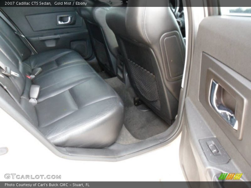 Gold Mist / Ebony 2007 Cadillac CTS Sedan