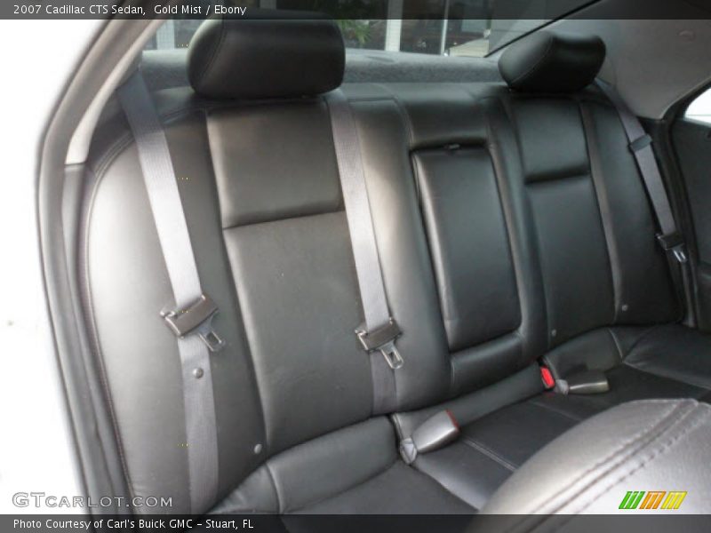 Gold Mist / Ebony 2007 Cadillac CTS Sedan