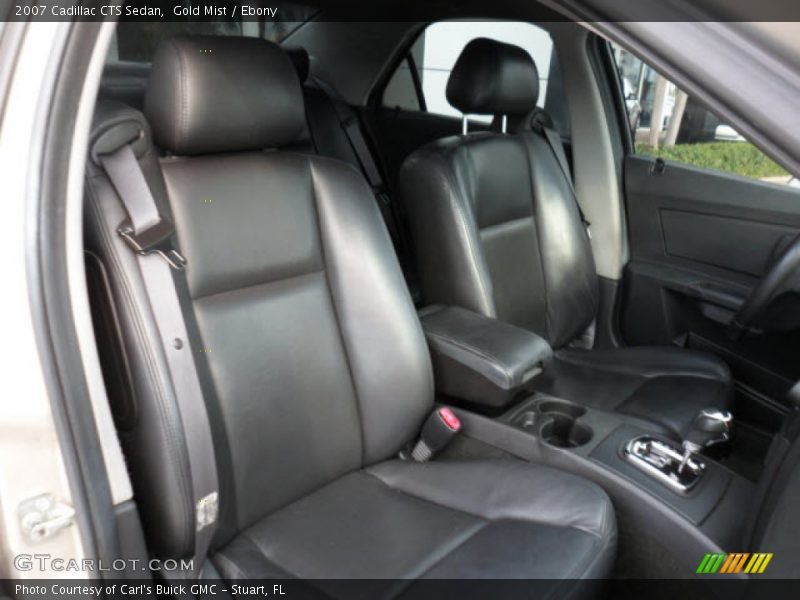 Gold Mist / Ebony 2007 Cadillac CTS Sedan