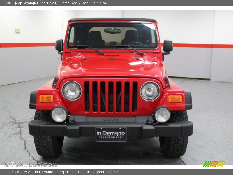 Flame Red / Dark Slate Gray 2005 Jeep Wrangler Sport 4x4