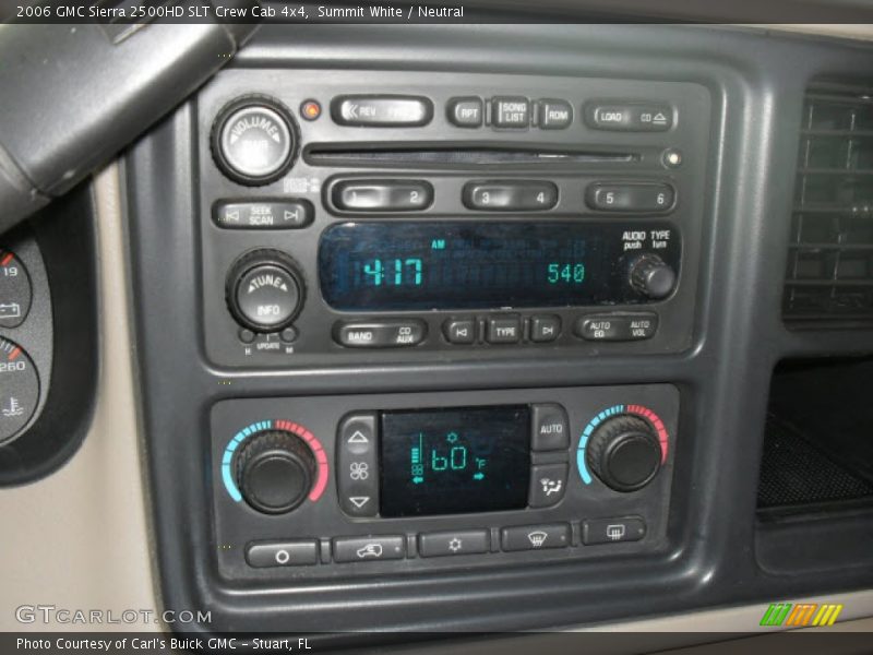 Summit White / Neutral 2006 GMC Sierra 2500HD SLT Crew Cab 4x4