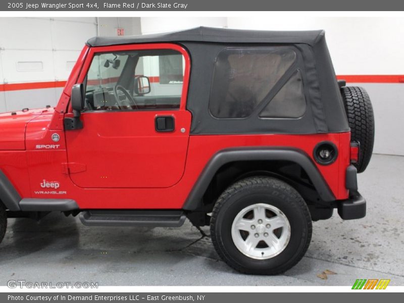 Flame Red / Dark Slate Gray 2005 Jeep Wrangler Sport 4x4