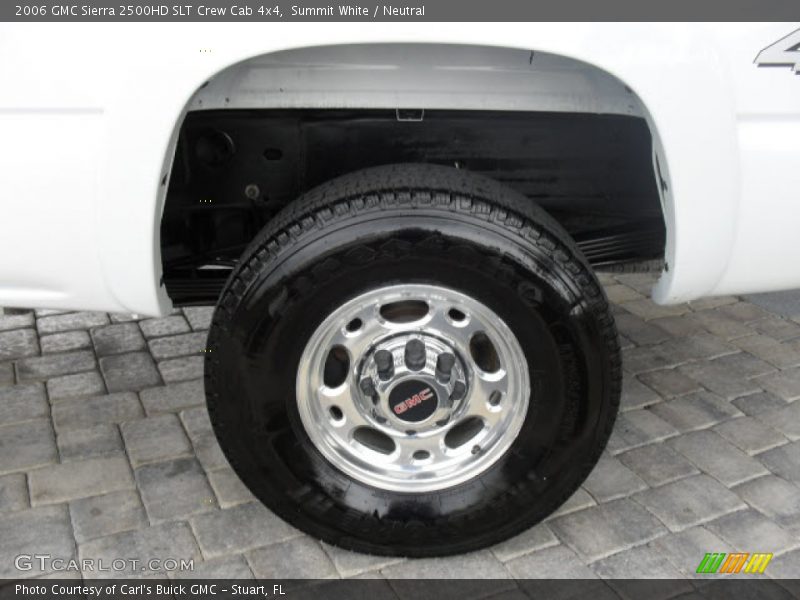Summit White / Neutral 2006 GMC Sierra 2500HD SLT Crew Cab 4x4