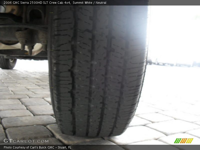Summit White / Neutral 2006 GMC Sierra 2500HD SLT Crew Cab 4x4