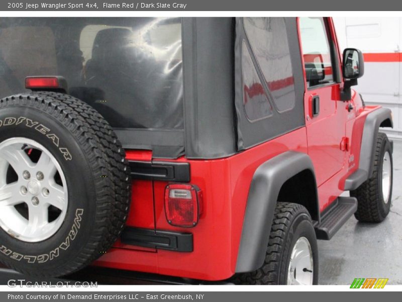Flame Red / Dark Slate Gray 2005 Jeep Wrangler Sport 4x4