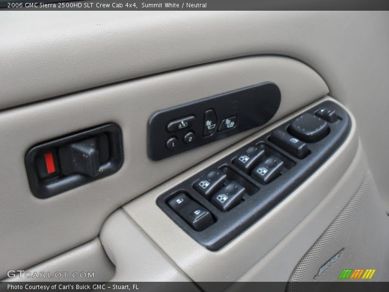 Summit White / Neutral 2006 GMC Sierra 2500HD SLT Crew Cab 4x4