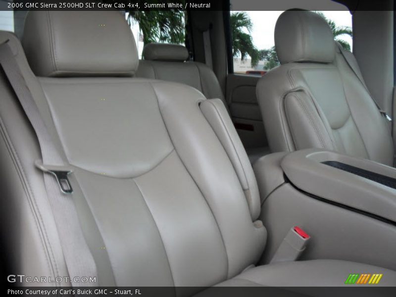 Summit White / Neutral 2006 GMC Sierra 2500HD SLT Crew Cab 4x4