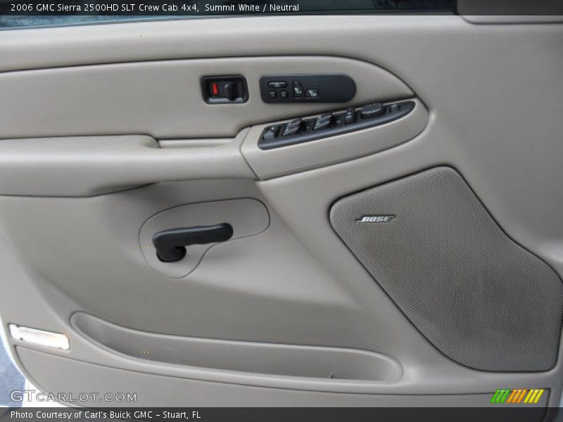 Summit White / Neutral 2006 GMC Sierra 2500HD SLT Crew Cab 4x4