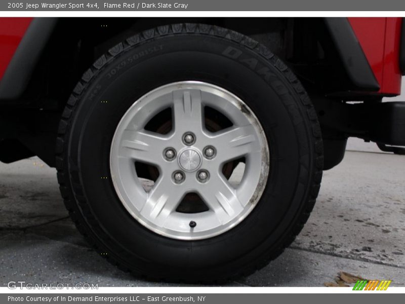 Flame Red / Dark Slate Gray 2005 Jeep Wrangler Sport 4x4
