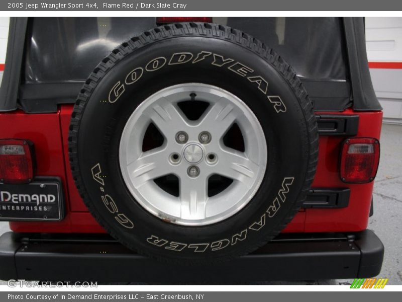 Flame Red / Dark Slate Gray 2005 Jeep Wrangler Sport 4x4