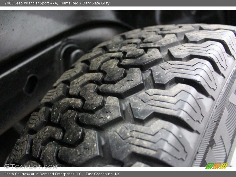 Flame Red / Dark Slate Gray 2005 Jeep Wrangler Sport 4x4