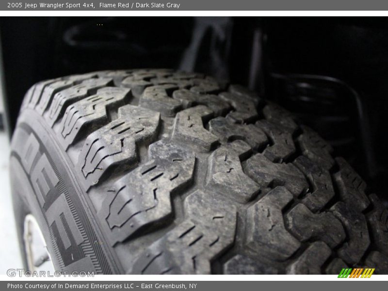 Flame Red / Dark Slate Gray 2005 Jeep Wrangler Sport 4x4