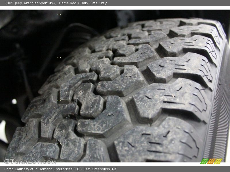 Flame Red / Dark Slate Gray 2005 Jeep Wrangler Sport 4x4