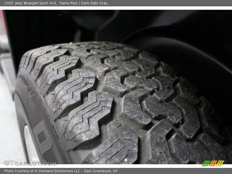 Flame Red / Dark Slate Gray 2005 Jeep Wrangler Sport 4x4