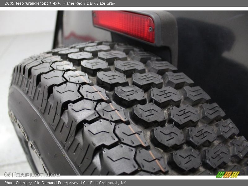 Flame Red / Dark Slate Gray 2005 Jeep Wrangler Sport 4x4