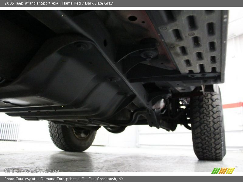 Flame Red / Dark Slate Gray 2005 Jeep Wrangler Sport 4x4