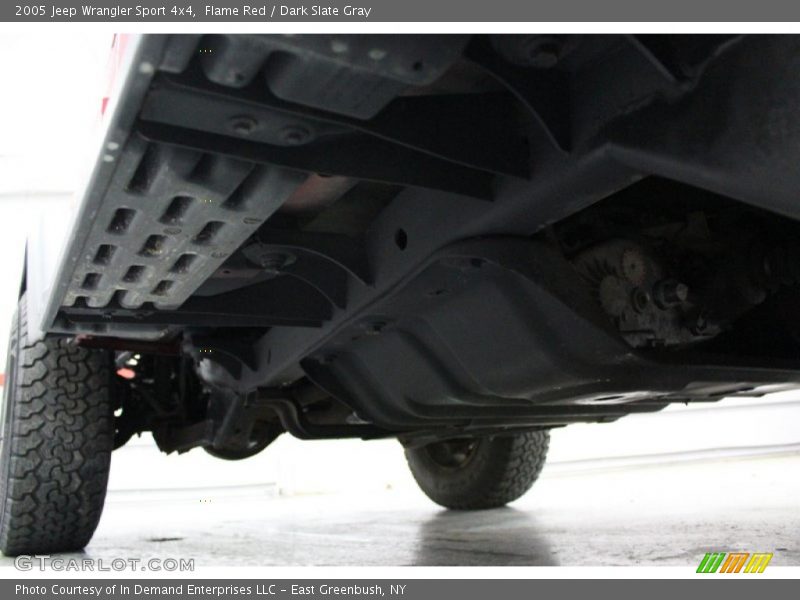 Flame Red / Dark Slate Gray 2005 Jeep Wrangler Sport 4x4