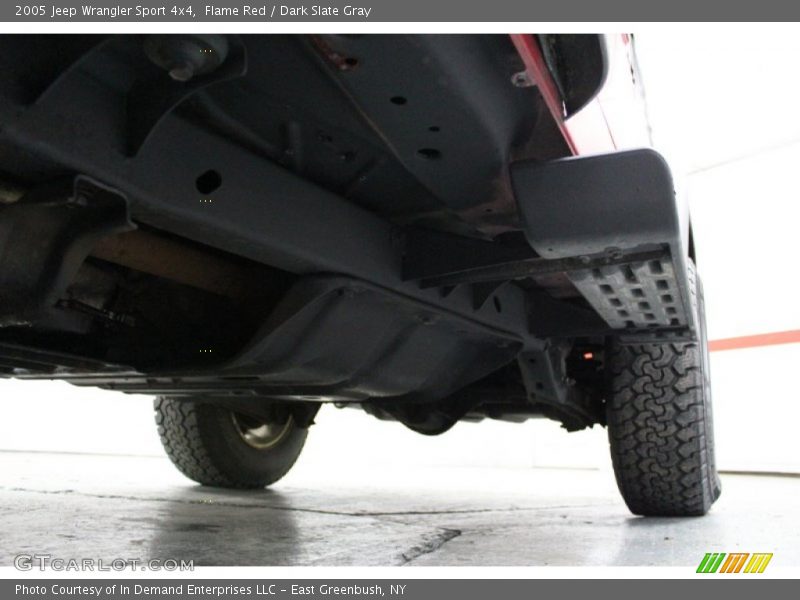 Flame Red / Dark Slate Gray 2005 Jeep Wrangler Sport 4x4