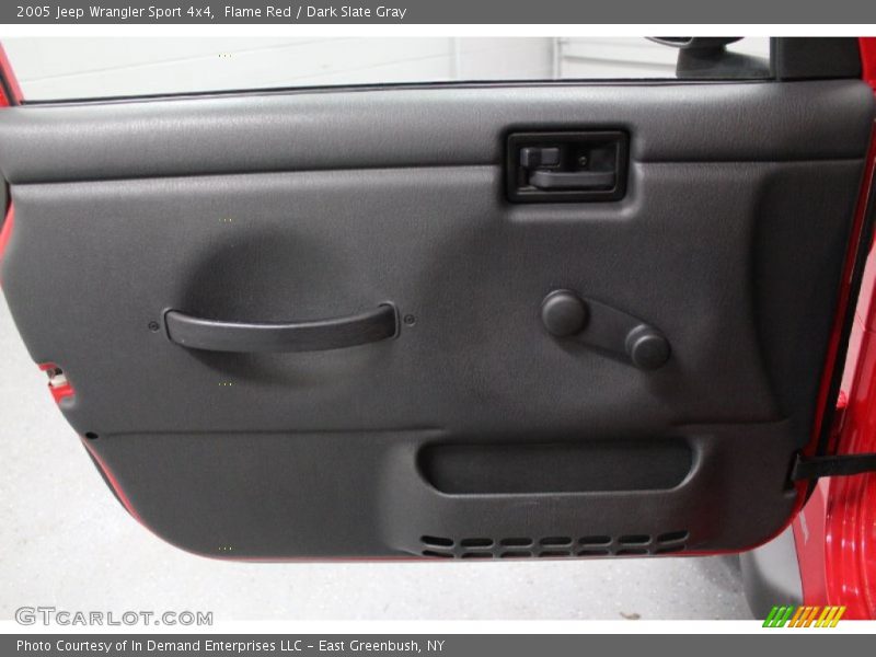 Flame Red / Dark Slate Gray 2005 Jeep Wrangler Sport 4x4