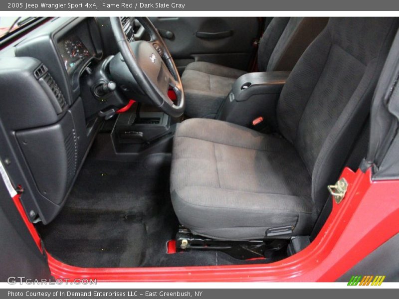 Flame Red / Dark Slate Gray 2005 Jeep Wrangler Sport 4x4
