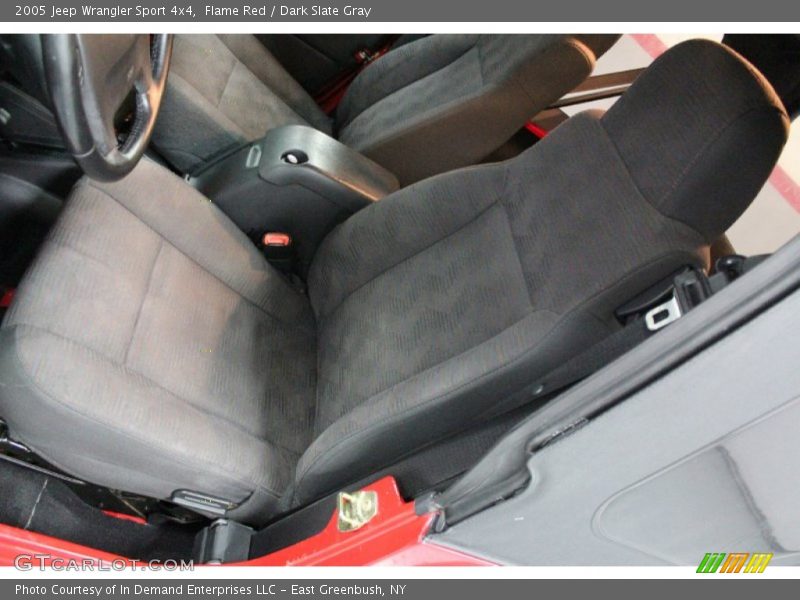 Flame Red / Dark Slate Gray 2005 Jeep Wrangler Sport 4x4